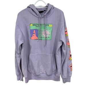 Nickelodeon Size‎ Med Patrick Star Hoodie Bikini Bottom Graphic